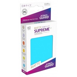 Supreme UX Matte Kartenhüllen (60 Stk.) - Japanische Größe - Hellblau