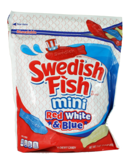 Swedish Fish mini - Red White & Blue