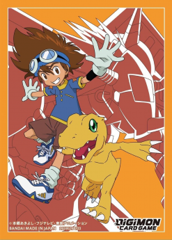 Tai Kamiya & Agumon - Digimon Sleeves 2023 (60 Stk)