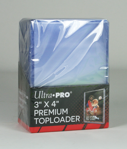Toploader (25 Stk.) - 3"x4" Premium - Clear
