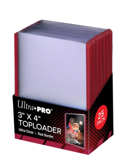 Toploader (25 Stk.) - 3"x4" Regular - Rookie Card
