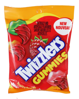 Twizzlers Gummies - Fruity Tongue Twisters 182g