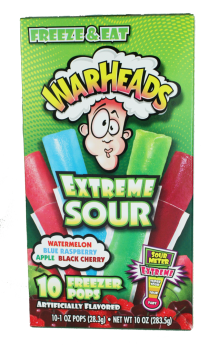 Warheads Freezer Bars 283 g