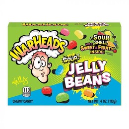 Impact Confections Warheads - Sour Jelly Beans 113g