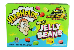 Warheads - Sour Jelly Beans 113 g