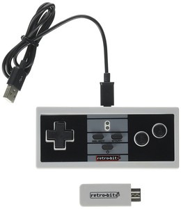 Wii / WiiU Retro8 Pro Controller: NES Classic Edition - kabellos