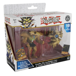 Yu-Gi-Oh! Battle Figuren 2er-Set - Castle of Dark Vs. Exodia 9,5 cm
