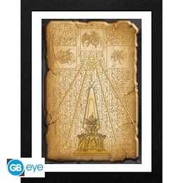 Yu-Gi-Oh! Framed Print - Egyptian Tablet