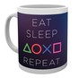 Playstation Tasse - Eat, Sleep, Repeat 320ml