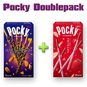 Pocky Doublepack - Strawberry & Almond