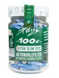 Purize Xtra-Slim 100 Stk. Glas - Blau 5,9 mm