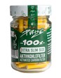 Purize Xtra-Slim 100 Stk. Glas - Gelb 5,9 mm