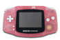 REF Nintendo Game Boy Advance - Transparent/Rosa