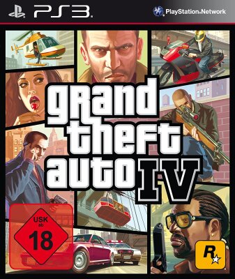 Grand Theft Auto IV - GTA 4 - PlayStation 3