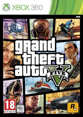 Grand Theft Auto V - GTA 5 - Xbox 360