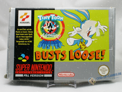 Tiny Toon Adventures - Buster Busts Loose! - Super Nintendo