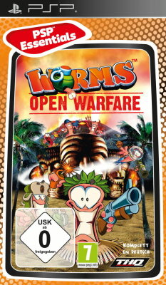 Worms Open Warfare PSP
