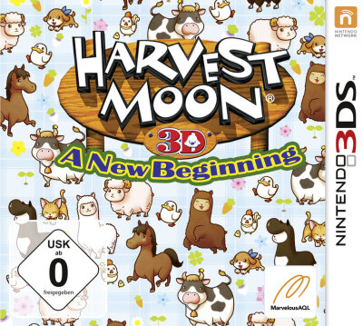 Harvest Moon: A New Beginning - Nintendo 3DS