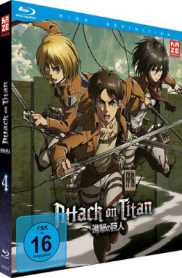 Attack on Titan - 4 Bluray