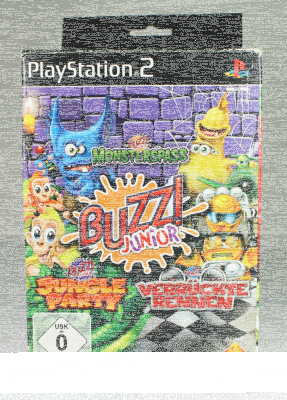 Buzz Junior Bundle - Junior/Junle Party/Verrücktes Rennen - Playstation 2
