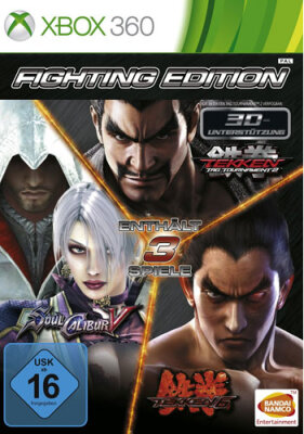 Fighting Edition (S. Calibur, Tekken 6, TTT2) - Xbox 360