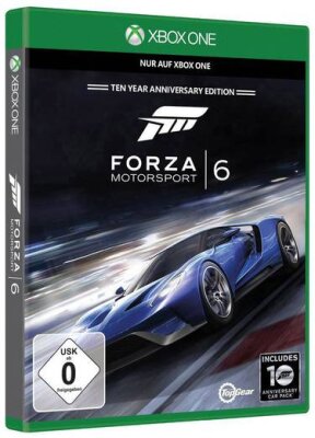 Forza 6 - Ten Year Anniversary Edition - Xbox One