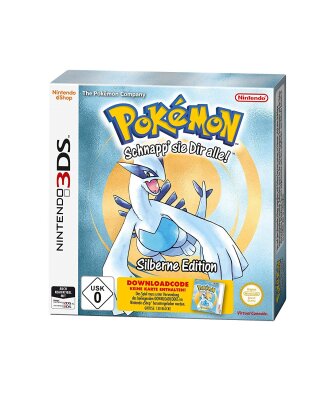 Pokémon Silber  - Standard Edition (Code in der Box) - Nintendo 3DS