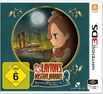 Laytons Mystery Journey: Katrielle und die Verschwörung der Millionäre - Nintendo 3DS