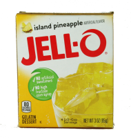 Jell-O - Island Pineapple Gelatin Dessert 85 g