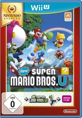 New Super Mario Bros. U + New Super Luigi U SELECTS - Nintendo Wii U