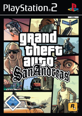 Grand Theft Auto San Andreas - GTA - PlayStation 2