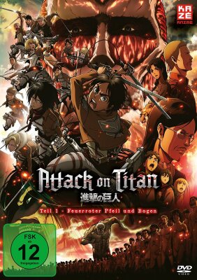 Attack on Titan - Movie Teil 1: Feuerroter Pfeil und Bogen DVD