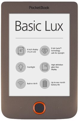 Pocket Book Basic Lux Braun B-WARE