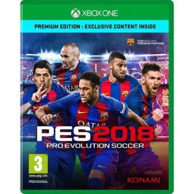 PES 18 - Pro Evolution Soccer 2018 - Premium Edition UK-Import - Xbox One