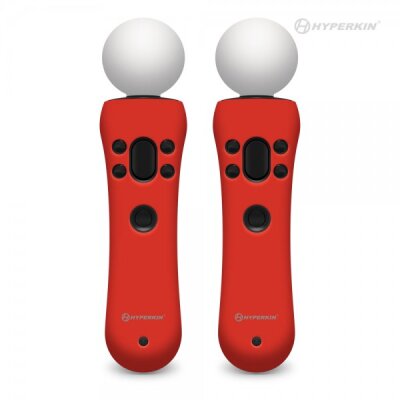 PS VR Gelshell Move Controller Silikon-Hülle Rot