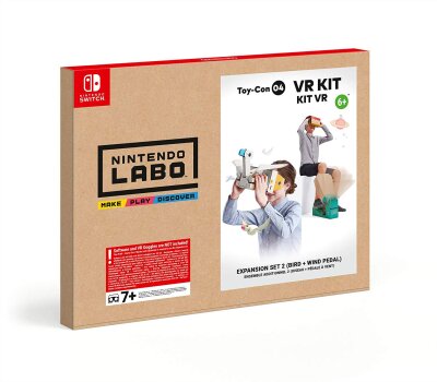 Nintendo Labo: Toy-Con 04: Erweiterungspaket 2 (Vogel + Windpedal) - Nintendo Switch