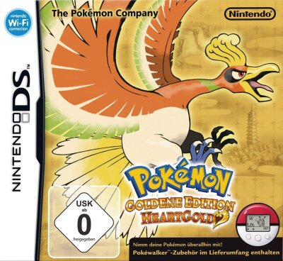 Pokémon Goldene Edition HeartGold + Pokéwalker - Nintendo DS