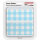 Cover Plate Nr.13 Blau-Weiß Kariert NEW3DS