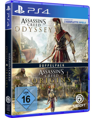 Assassins Creed Doppelpack (Origins + Odyssey) - PlayStation 4