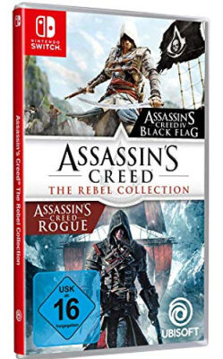 Assassins Creed - The Rebel Collection Black Flag + Rogue - Nintendo Switch
