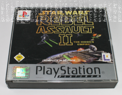 Star Wars: Rebel Assault II - The Hidden Empire Platinum - PlayStation