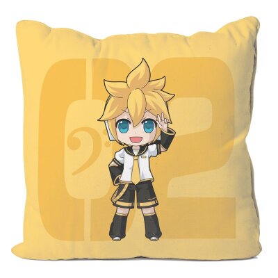 Kagamine Len Vocaloid Kissenbezug (50 x 50cm)