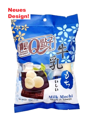 Milch Mochi 120g – Japanischer Reiskuchen mit süßer Füllung