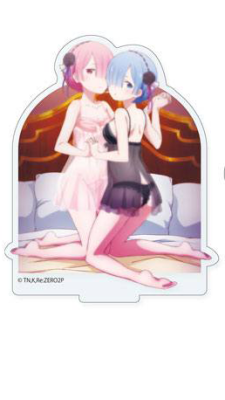 Re:Zero Starting Life in Another Wolrd Acryl-Figur - Rem & Ram (Design 2) 10cm