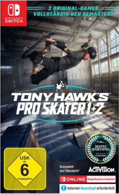 Tony Hawks Pro Skater 1 + 2 Remake - Nintendo Switch