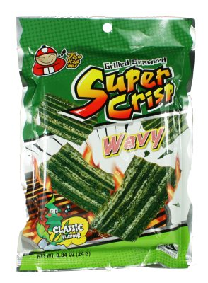 MHD - Grilled Seaweed Super Crisp Wavy - Classic Flavour 24g