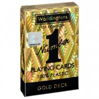 Number 1 Spielkarten (Gold Deck)