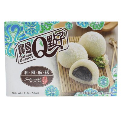 Sesam Mochi mit Kokosflocken 210g