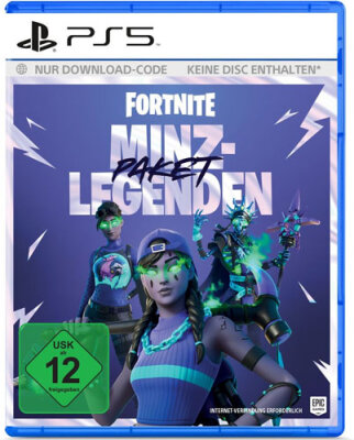 Fortnite Minz-Legenden Paket (Code in a Box) - PlayStation 5