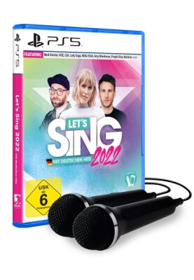 Lets Sing 2022 + 2 Mikrofone - PlayStation 5